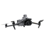 Grey drone on a white background