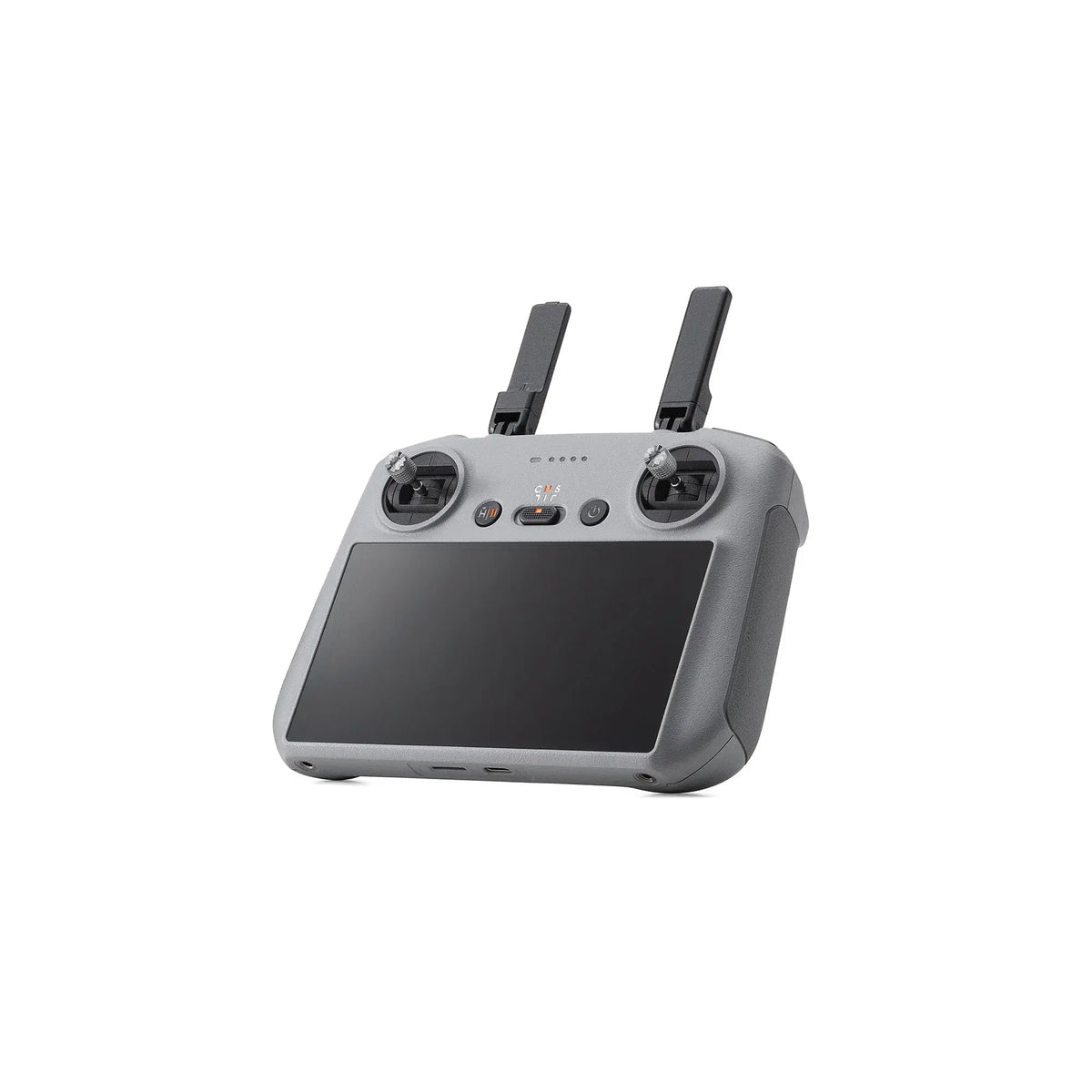 DJI RC 2 remote controller 45-degree front left view on white background
