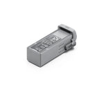 DJI Air 3S grey battery laying flat shown at 45-degree front left view on a white background