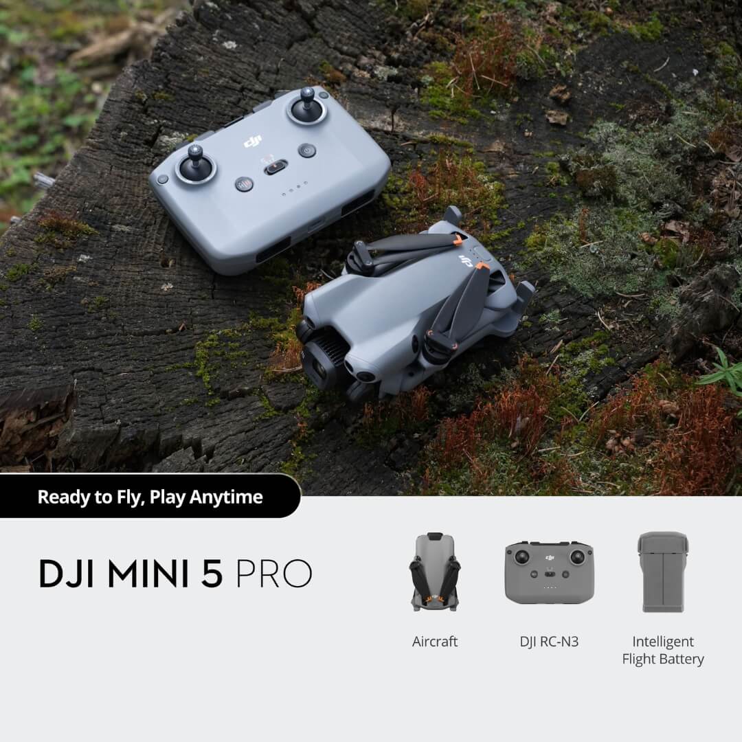 DJI Mini 5 Pro Drone With RC-N3 Controller