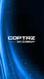 COPTRZ Academy logo on a blue and black gradient background