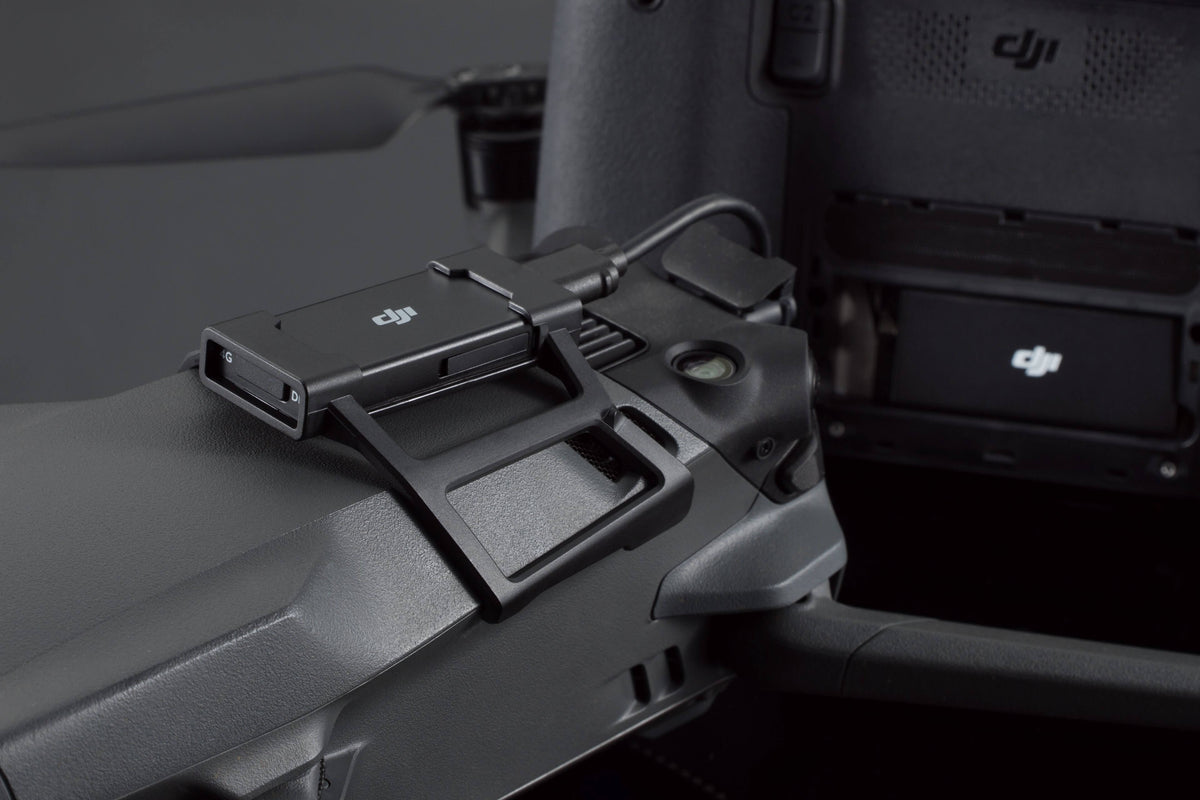 DJI drone with attached cellular dongle