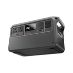 Portable Power 1000 V2 station with multiple outlets shown at 45-degree bottom-up left on a white background