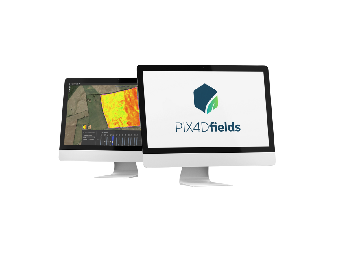 Pix4Dfields Hero Mockup